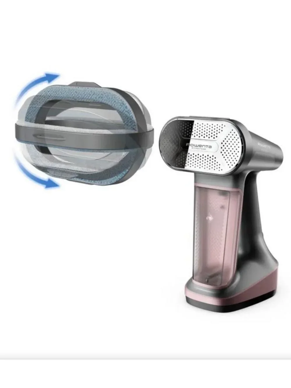 Rowenta Pure Force 3-in-1 Steamer & Iron Handheld Adjstable NEW